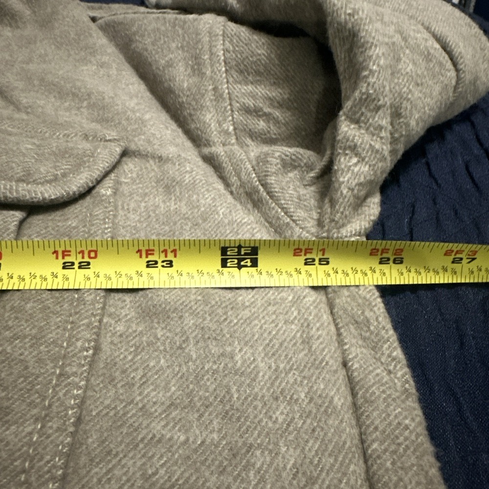 Free People We the Free Size Small Peached Twill Relax Shirt Jacket Green Combo - Picture 11 of 13